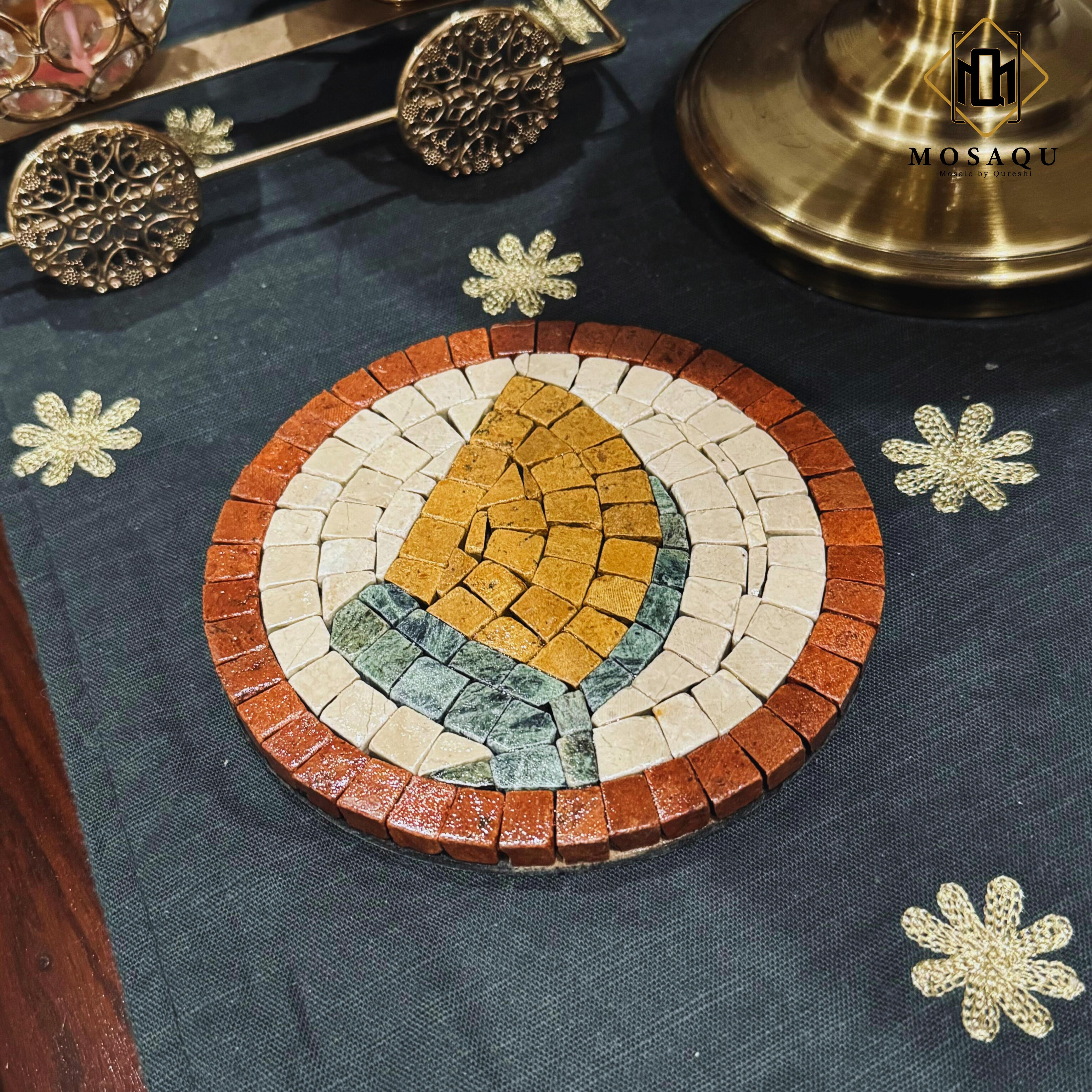 Flower Leaf Handmade Coaster For Jugs / Plates for Country Home Decor